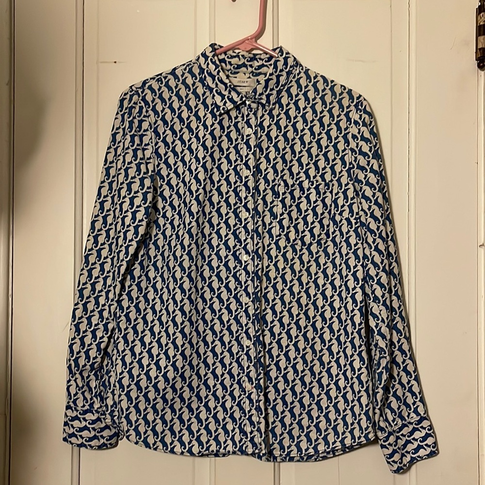 J. CREW Long Sleeve Button Down Shirt